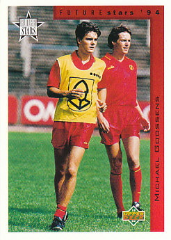 Michael Goossens Belgium Upper Deck World Cup 1994 Eng/Ita Future Stars #229